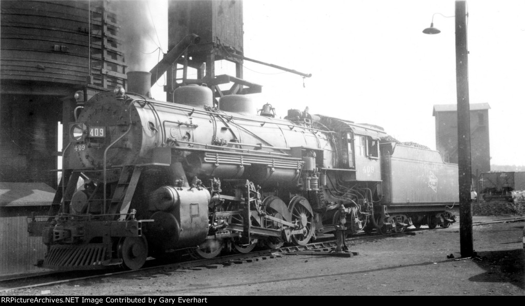 MILW 2-8-2 #409 - Milwaukee Road